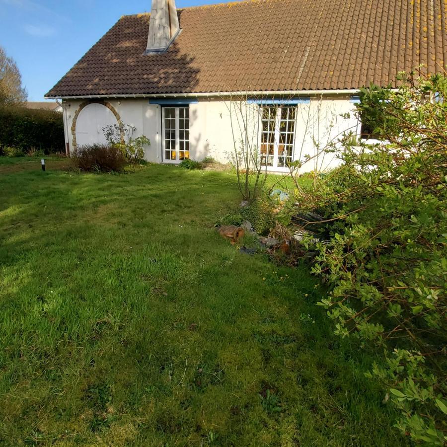 Maison Au Calme Avec Jardin Pres Du Chateau, Foret Et Plage Condette Luaran gambar