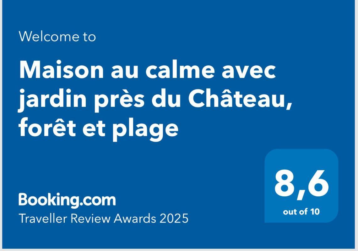 Maison Au Calme Avec Jardin Pres Du Chateau, Foret Et Plage Condette Luaran gambar